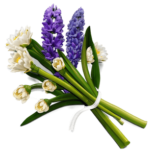 Spring Flowers Bouquet PNG qll13 PNG image with transparent background