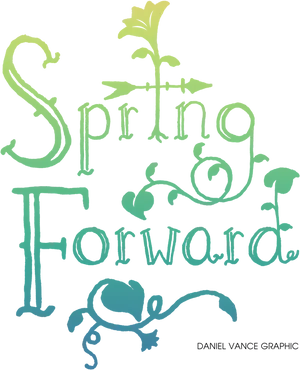 Spring Forward Graphic PNG Image