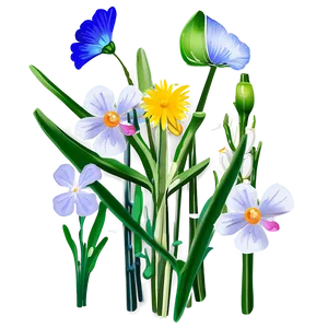 Spring Garden Flower Png 06272024 PNG Image