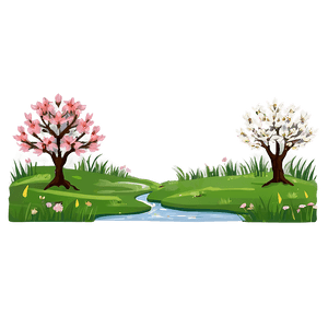Spring Landscape PNG cpl36 PNG image with transparent background