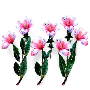 Spring Pink Flowers Png Pux6 PNG Image