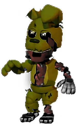 Ignited Springtrap Adventure Png Clipart , Png Download - Adventure Springtrap, Transparent Png PNG image with transparent background