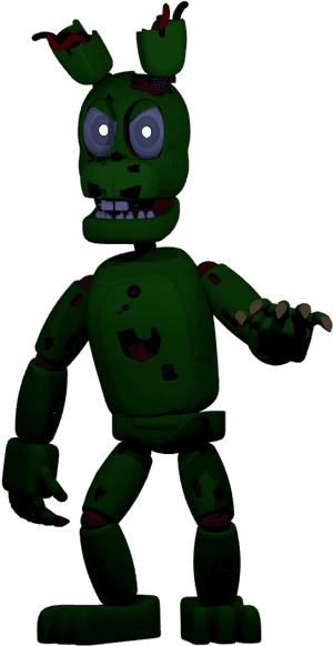 Tfc Springtrap, But As A Mix Of Spring And Scrap - Fnaf Tfc Springtrap, HD Png Download PNG image with transparent background