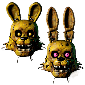 Springtrap Character Art PNG eoe PNG image with transparent background