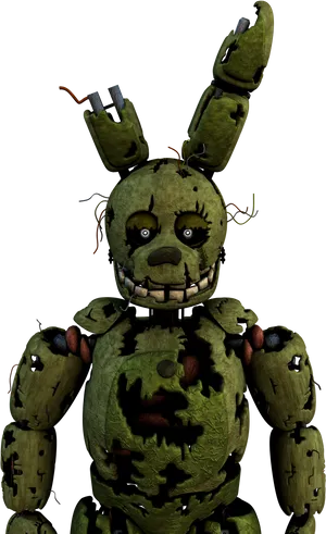 Springtrap F N A F Character PNG Image