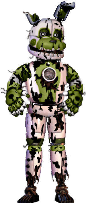 Hey Everyone, Its Midnight, With Funtime Springtrap, - Funtime Springtrap, HD Png Download PNG image with transparent background