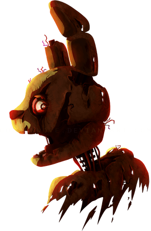 Springtrap Fanart Png , Png Download - Springtrap Fan Art Png, Transparent Png PNG image with transparent background