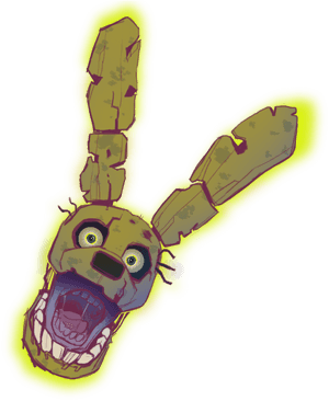 Five Nights At Freddy's 3 Garry's Mod Yellow - Purple Guy Inside Springtrap Gmod, HD Png Download PNG image with transparent background