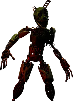 Springtrap F N A F Character PNG Image