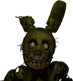 Springtrap F N A F Character PNG Image