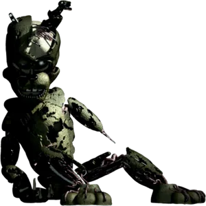 Springtrap F N A F Character PNG Image