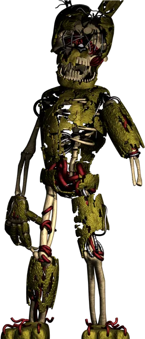 Springtrap F N A F Character PNG Image