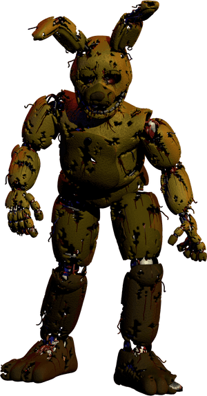 Png Transparent Download Springtrap Transparent Sfm - Fnaf Twisted Ones Springtrap, Png Download PNG image with transparent background