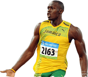 Usain Bolt Png Clipart - Usain Bolt Fond Transparent, Png Download PNG image with transparent background