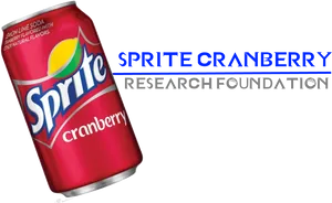 Sprite Cranberry Can Branding PNG Image