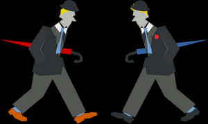 Spyvs Spy Dual Walk PNG with transparent background