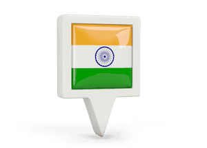 Square Pin Icon - India Flag Pin Png, Transparent Png PNG image with transparent background