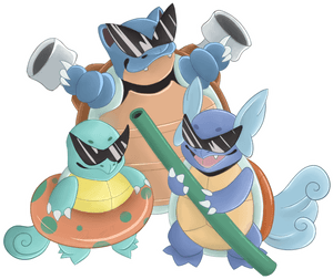 Squirtle Evo - - Colored - Squirtle Evo, HD Png Download PNG image with transparent background