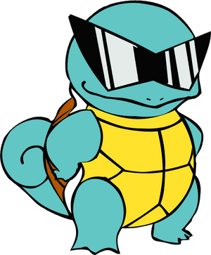 Squirtle Pikachu Pokémon Blastoise Charmander - Squirtle Squad, HD Png Download PNG image with transparent background