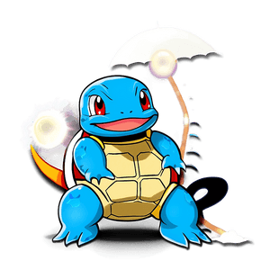 Squirtle Pokemon Fan Art PNG 05212024 PNG image with transparent background