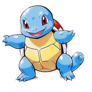 Squirtle Pokemon PNG 05032024 PNG image with transparent background
