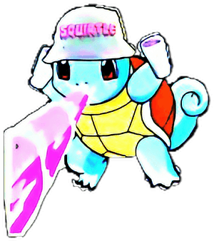 #squirtlesquad #squirtleswag #squirtle #pokemon - Pokemon Squirtle, HD Png Download PNG image with transparent background