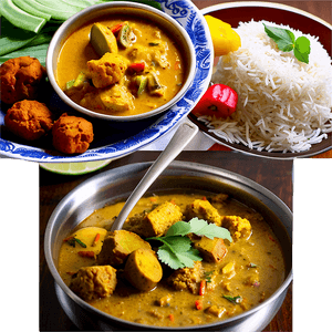 Sri Lankan Curry Feast PNG gao PNG with transparent background