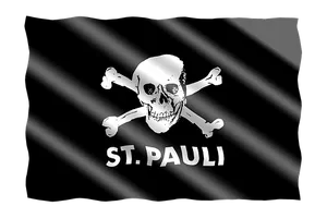 St Pauli Skull Flag Football Fandom PNG Image