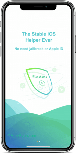 Stablei O S Helper App Promotion PNG image with transparent background