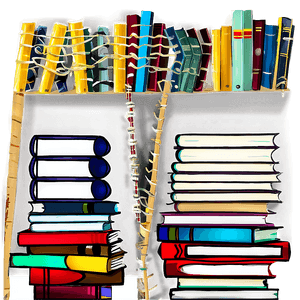 Stack of Books PNG 05252024 PNG image with transparent background