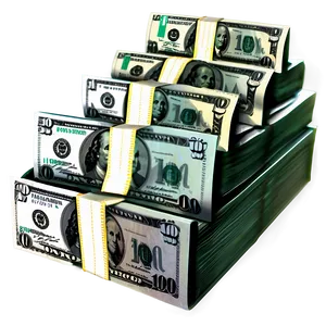 Stack Of Dollar Bills Png Opn56 PNG Image