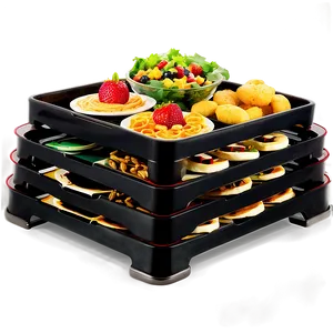 Stackable Buffet Serving Trays Png Huq PNG Image