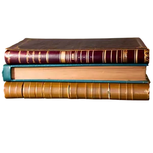 Stacked Books D PNG Image