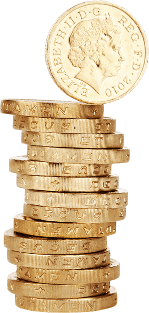 Stack Of Coins Png, Transparent Png PNG with transparent background