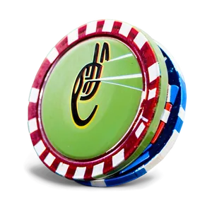 Stacked Casino Chips PNG Image