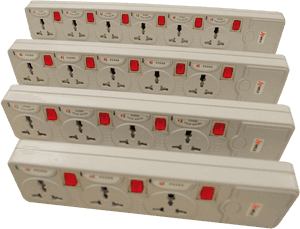 Extension Cords With Surge Protection - Power Strip, HD Png Download PNG image with transparent background