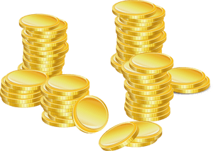 Collection Of Free Coin Vector Copper - Coins Sign, HD Png Download PNG with transparent background