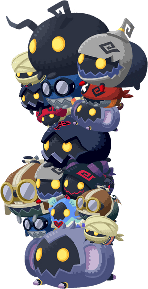 Heartless Tsum Khux - Heartless Kingdom Hearts Union X, HD Png Download PNG image with transparent background