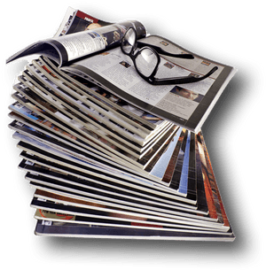 Magazine Png - Transparent Stack Of Magazines, Png Download PNG image with transparent background