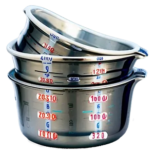 Stacked Measuring Cup Png Gio PNG Image