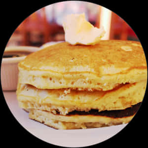 Stackof Fluffy Pancakes PNG
