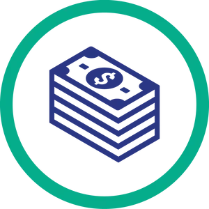 Stackof Money Icon PNG Image