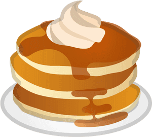 Clip Art Pancakes With Syrup - Pancake Clipart, HD Png Download PNG image with transparent background