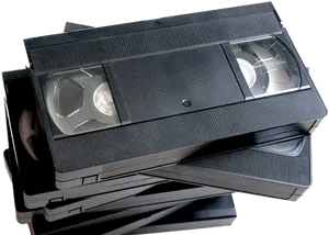 Stackof V H S Tapes PNG Image