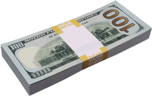 Small Stack Of Money, HD Png Download PNG