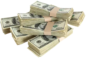 Stacksof U S Dollars PNG Image