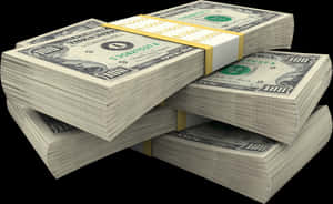 Stacksof U S Dollars PNG