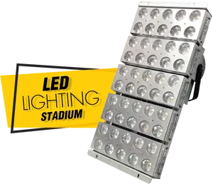 Stadium L E D Lighting System PNG Image