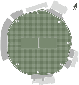 Stadium Layout Top View PNG image with transparent background