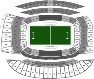 Soldier Field Is An American Football Stadium On The - Row 1 Seat 1 Section 237 Soldier Field, HD Png Download PNG image with transparent background
